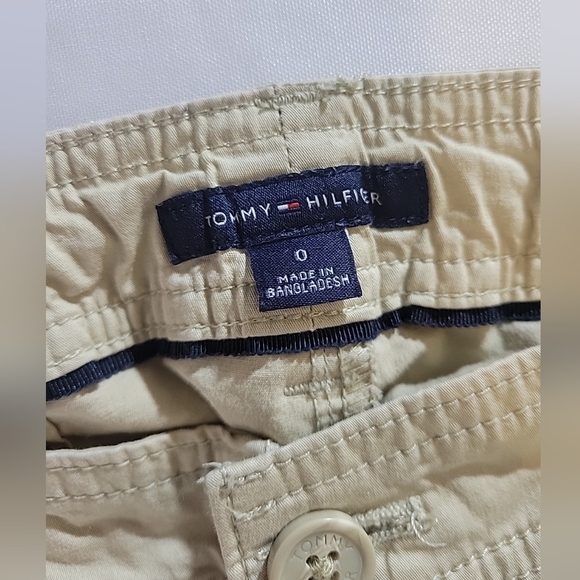TOMMY HILFIGER Beige Pants Women's Size 0 - Picture 1 of 6